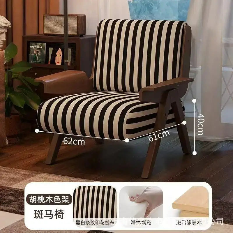 The Marlon Medieval Accent Chair – Moss Lamb Wool & Mosaic