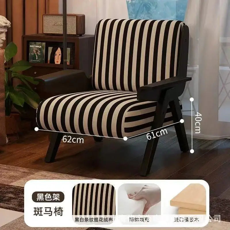 The Marlon Medieval Accent Chair – Moss Lamb Wool & Mosaic